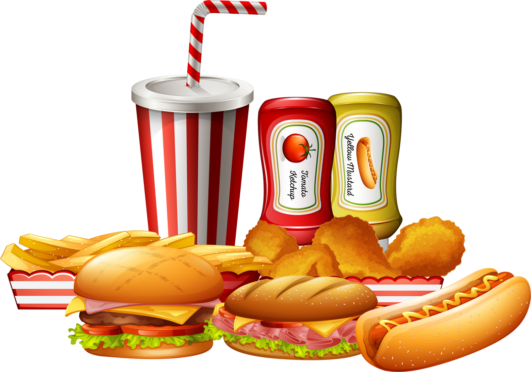 Fast Food Illustration