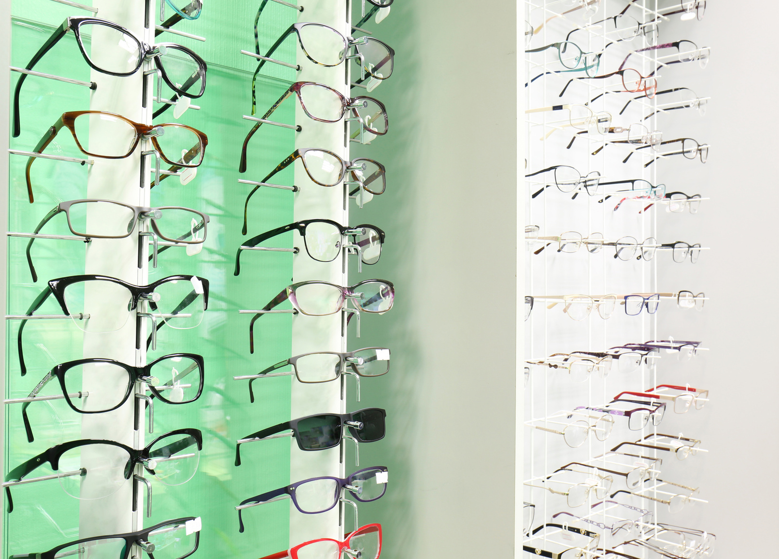 Spectacles in Modern Ophthalmic Store