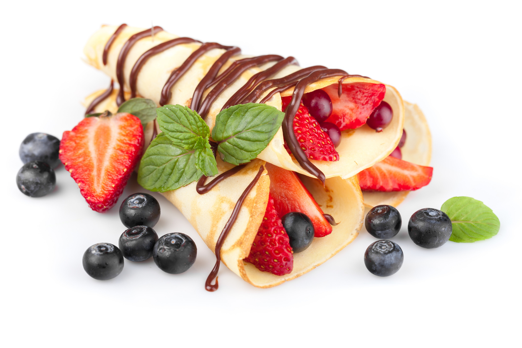 Fruits and Crepes